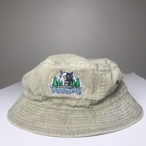 Minnesota Timberwolf’s Tan Bucket Hat